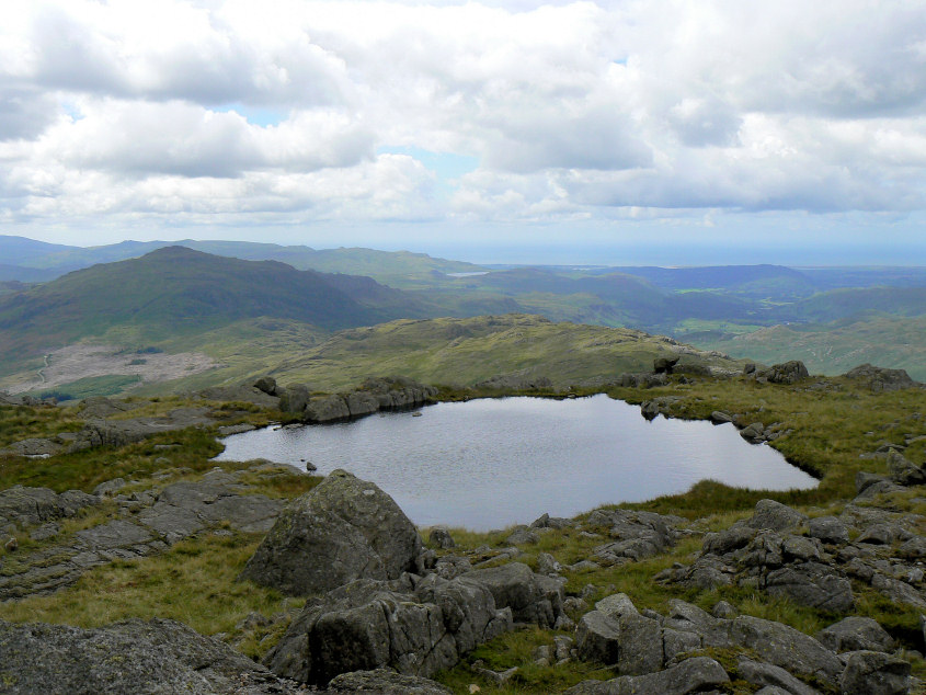 Little Stand's summit tarn Little Stand's summit tarn